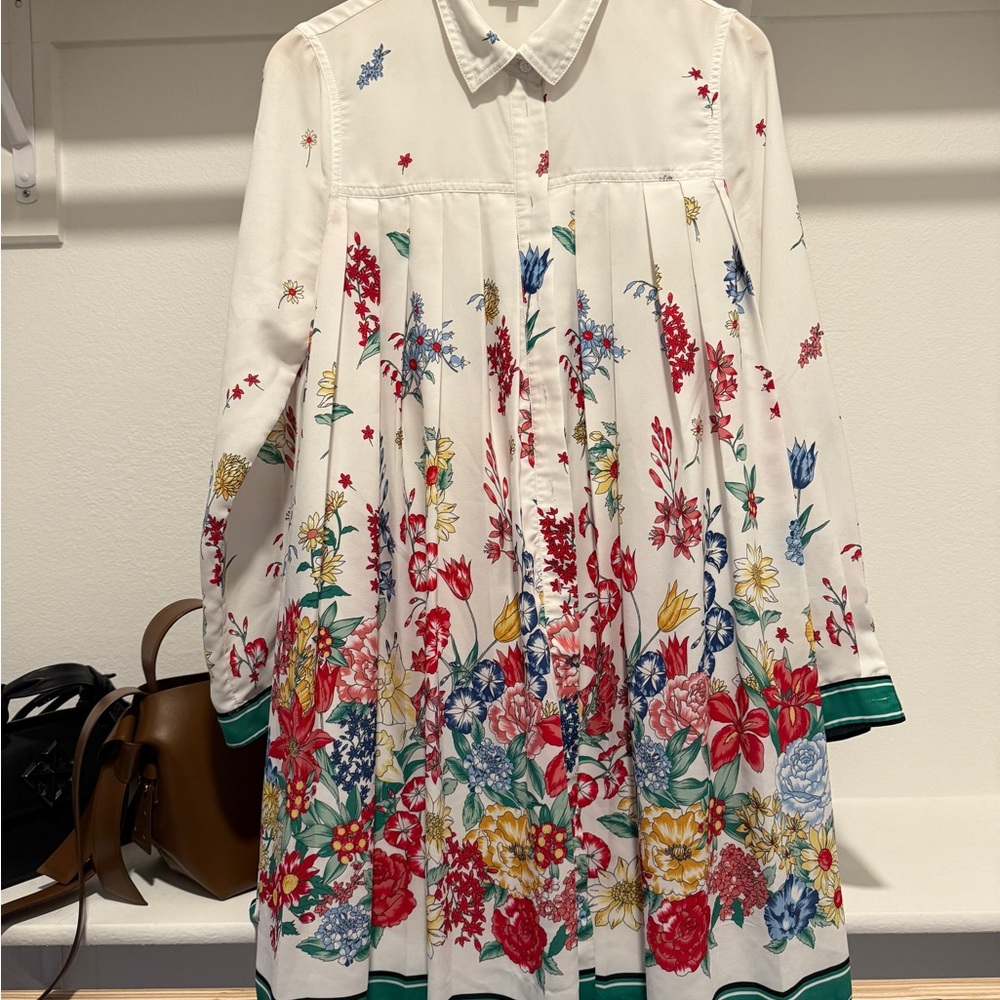 Floral Claudie Pierlot dress size 38 (Medium/6)